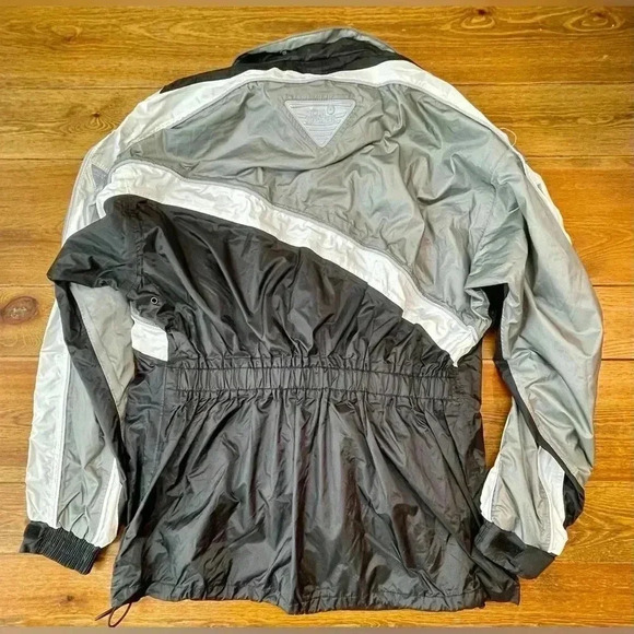 Tour Master | Motorcycle Rain Jacket | highly Reflective | Grey/White/Black | S - Picture 4 of 4
